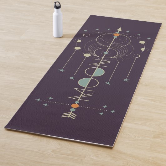 Tapis De Yoga Totem de lune (En situation)