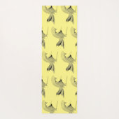 Tapis De Yoga Tour abstrait numérique de samouraï (Dos)