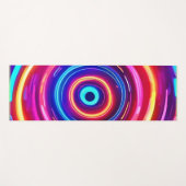 Tapis De Yoga Tourbillon de Lumière Éblouissante (Devant (Horizontal))