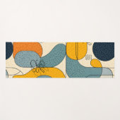 Tapis De Yoga Tourbillon et couleur Yoga Mat (Devant (Horizontal))