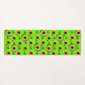 Tapis de Yoga Tournesol (Devant (Horizontal))