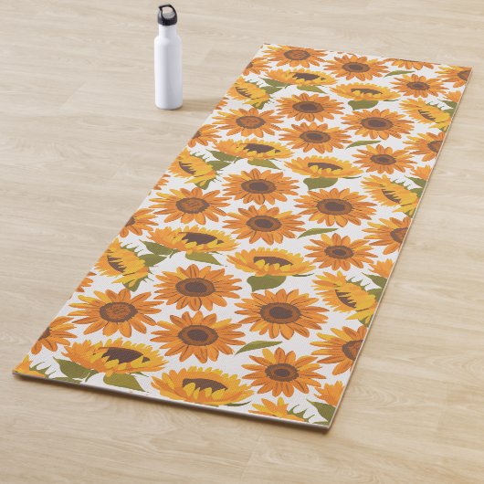 Tapis De Yoga Tournesol (En situation)