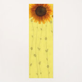 Tapis de yoga Tournesol (Devant)