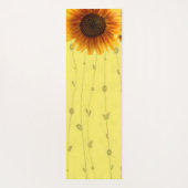 Tapis de yoga Tournesol (Dos)