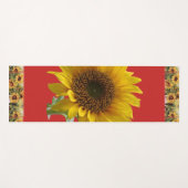 Tapis de Yoga Tournesol (Devant (Horizontal))