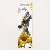 Tapis De Yoga Tournesol pompier Yoga Mat (Devant)
