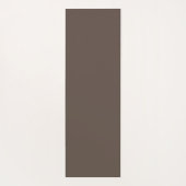 Tapis De Yoga Tournesol sur monogramme solide Nom (Dos)