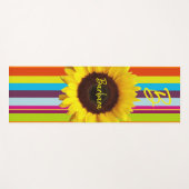 Tapis De Yoga Tournesol Yoga Mat (Devant (Horizontal))