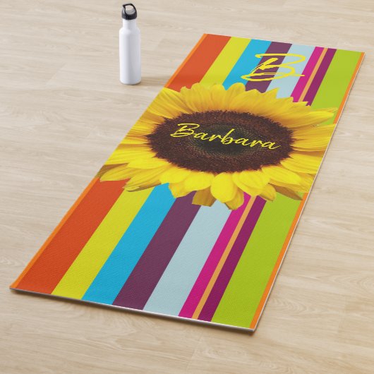 Tapis De Yoga Tournesol Yoga Mat (En situation)