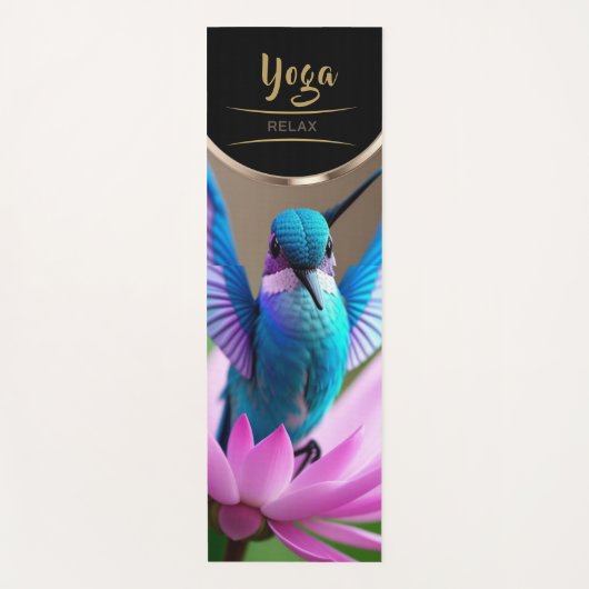 Tapis De Yoga Tourquoise - Yoga Mat (Devant)