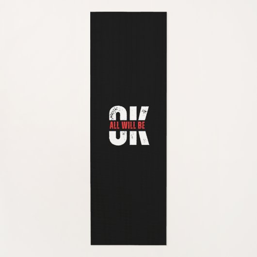 Tapis De Yoga Tout ira bien (Devant)