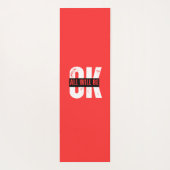 Tapis De Yoga Tout ira bien (Dos)