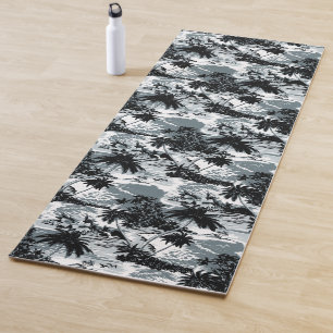 Tapis De Yoga Tradewinds Hula Girl renverse l'hibiscus hawaïen
