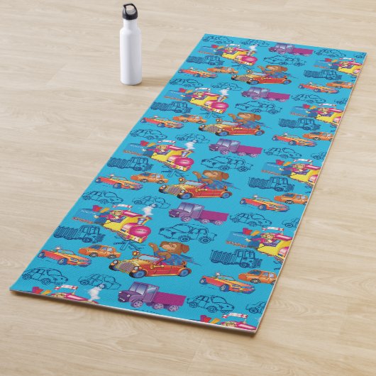Tapis De Yoga train et voiture (En situation)