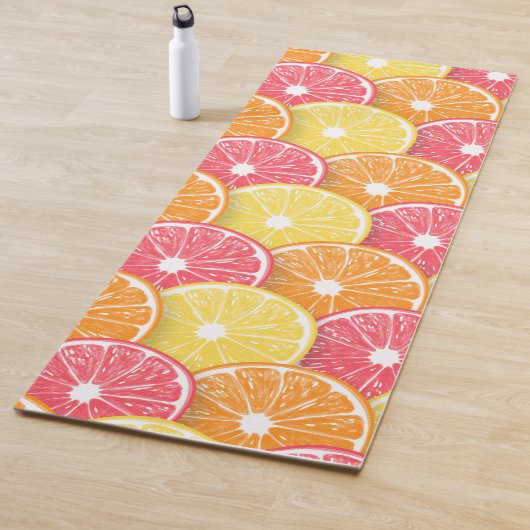Tapis De Yoga Tranches d'agrumes (En situation)