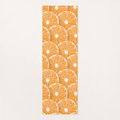 Tapis De Yoga Tranches orange (Devant)