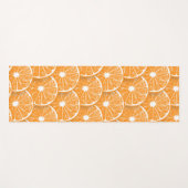 Tapis De Yoga Tranches orange (Devant (Horizontal))