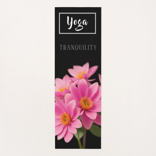 Tapis De Yoga Tranquillité rose - Yoga Mat (Devant)
