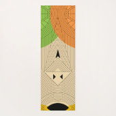 Tapis De Yoga triangle antique (Dos)