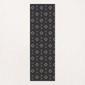 Tapis De Yoga triangle géométrique diagonale (Devant)