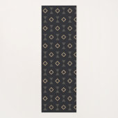 Tapis De Yoga triangle géométrique diagonale (Dos)