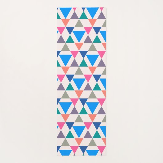 Tapis De Yoga Triangle multicolore (Dos)