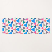 Tapis De Yoga Triangle multicolore (Devant (Horizontal))