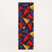 Tapis De Yoga triangle rayé tendance (Devant)