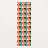 Tapis De Yoga triangles colorés (Devant)
