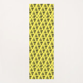 Tapis De Yoga Triangles + lignes (Devant)