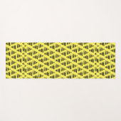 Tapis De Yoga Triangles + lignes (Devant (Horizontal))