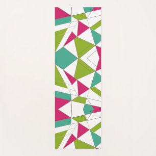 Tapis De Yoga Triangles mode géométrie d'impression abstraite