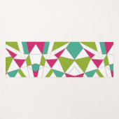 Tapis De Yoga Triangles mode géométrie d'impression abstraite (Devant (Horizontal))