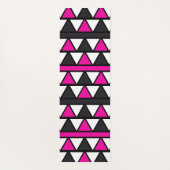 Tapis De Yoga triangles roses (Dos)