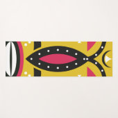 Tapis De Yoga tribu kuba (Devant (Horizontal))