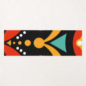 Tapis De Yoga tribu rasta (Devant (Horizontal))