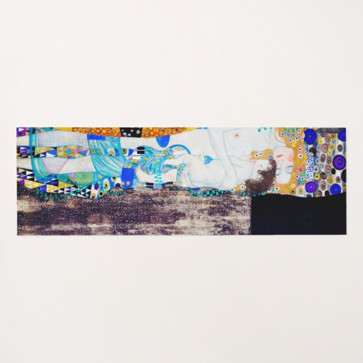 Tapis De Yoga Trois ans de vie, Gustav Klimt (Dos (Horizontal))