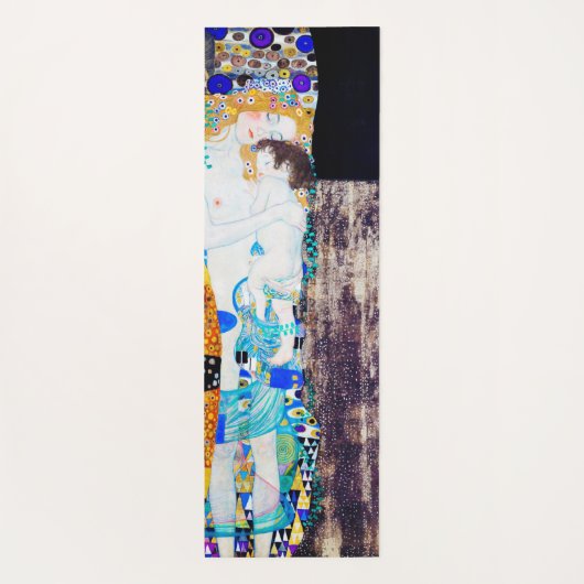 Tapis De Yoga Trois ans de vie, Gustav Klimt (Dos)