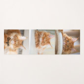 Tapis De Yoga Trois gros Carrés photo collage (Devant (Horizontal))