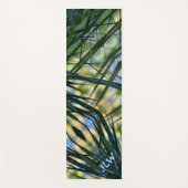 Tapis De Yoga Tropical Shades Palm Fronds (Devant)