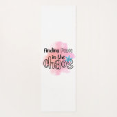 Tapis De Yoga Trouver la paix (Dos)