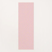 Tapis De Yoga Truchet Coloré Funky (Devant)