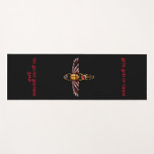 Tapis De Yoga TSDS : Graphique de manteau de Seth (Devant (Horizontal))