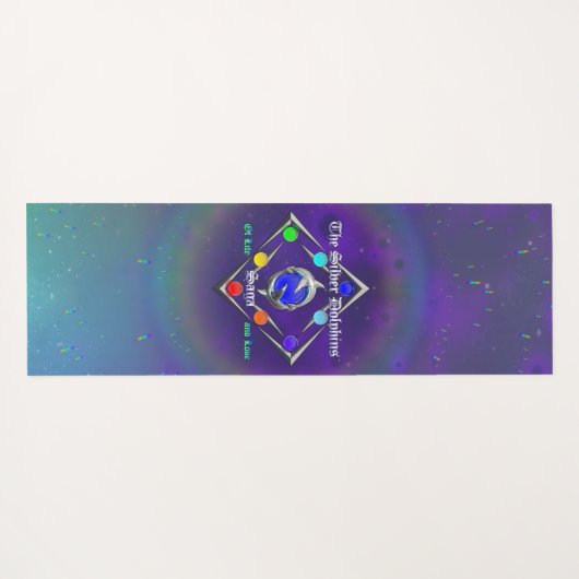 Tapis De Yoga TSDS : Queen Irana Delphi Book Cover Art (Dos (Horizontal))