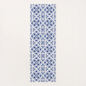 Tapis De Yoga Tuile bleue portugaise (Dos)