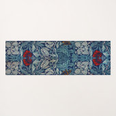 Tapis De Yoga Tulip et Rose, William Morris (Dos (Horizontal))
