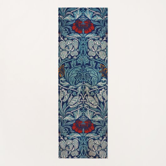 Tapis De Yoga Tulip et Rose, William Morris (Devant)