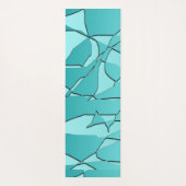 Tapis De Yoga Turquoise cassé (Dos)
