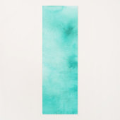 Tapis de Yoga Turquoise Mer Vert (Devant)
