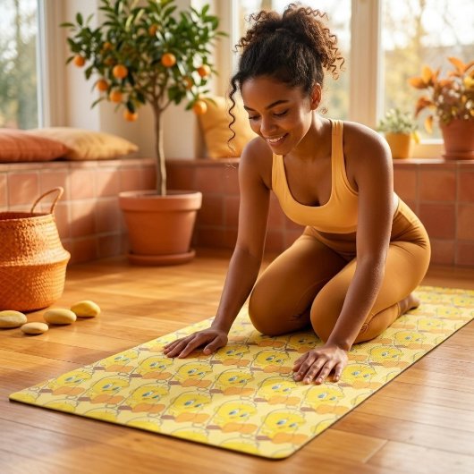 Tapis de yoga Tweety